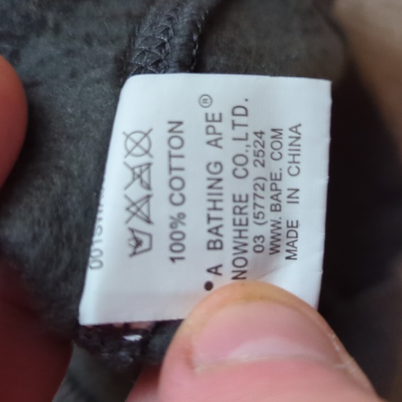 BAPE camo shark full zip hoodie Black A Bathing Ape Size medium - Picture 14 of 14